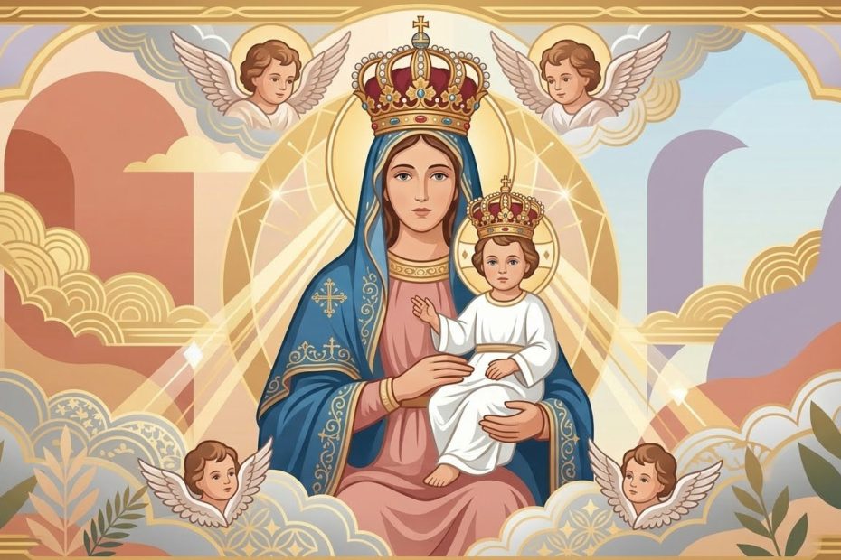 N.D. of Graces - Illustration prière catholique